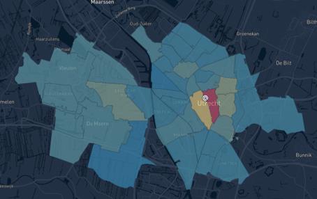 Foto bij nieuwsitem Trends in bezoek aan centrum Utrecht